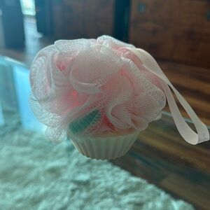 Pink Bath Pouf by Unknown Brand